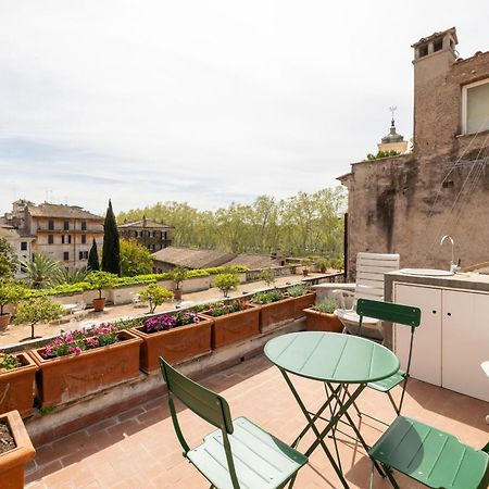 Ferienwohnung Farnesi Terrace Penthouse Rom Exterior foto